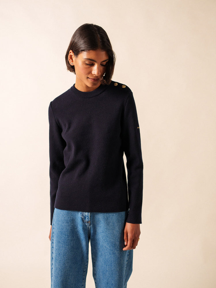 Pull marin Brégançon cachemire