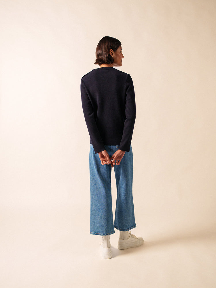 Pull marin Brégançon cachemire