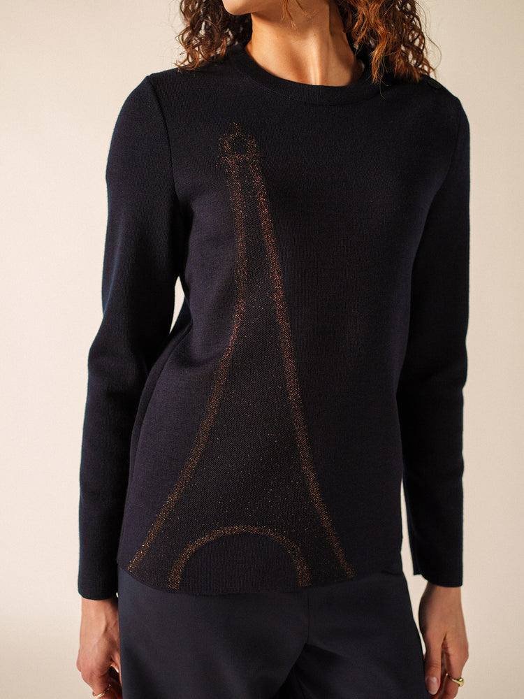 Pull Brégançon x La tour Eiffel