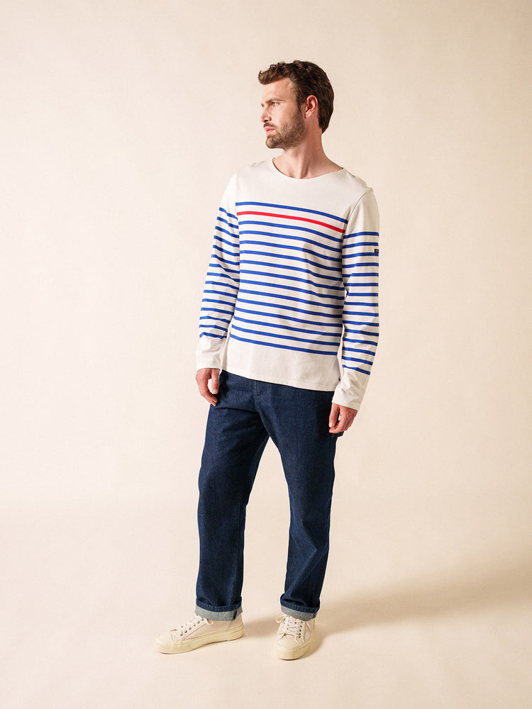 Marinière Naval rouge