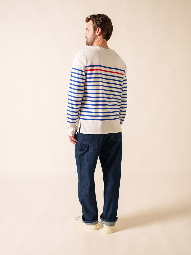 Marinière Naval rouge