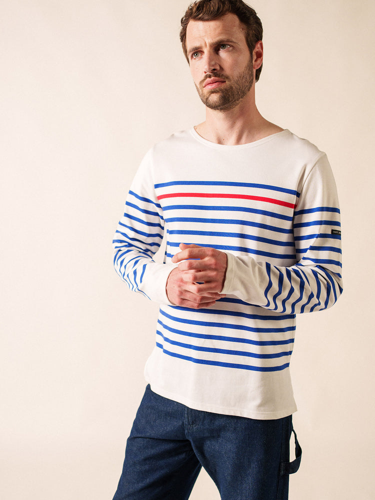 Marinière Naval rouge