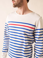 Marinière Naval rouge