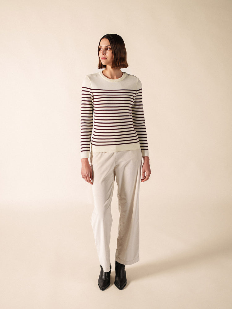 Pull marin Marée