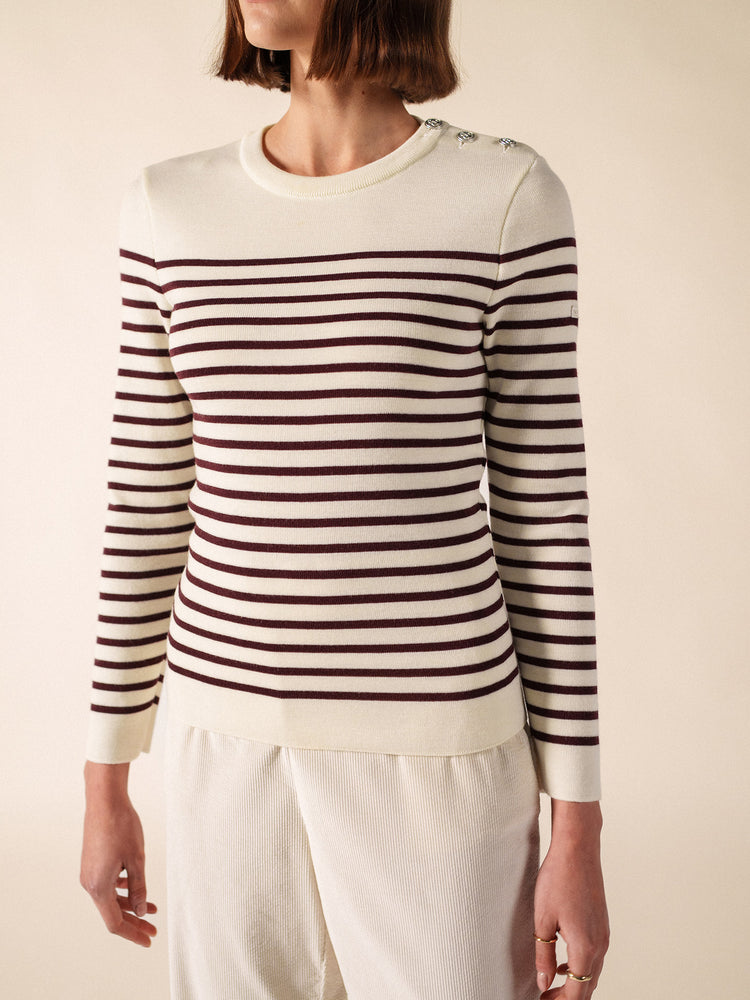 Pull marin Marée