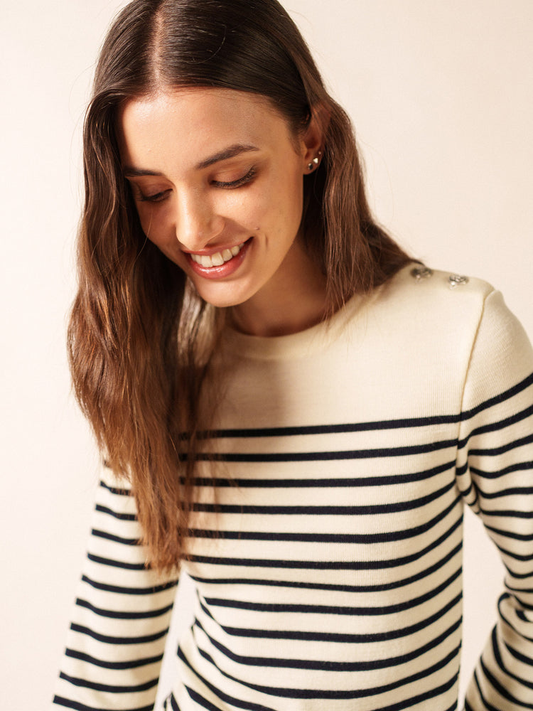 Pull marin Marée