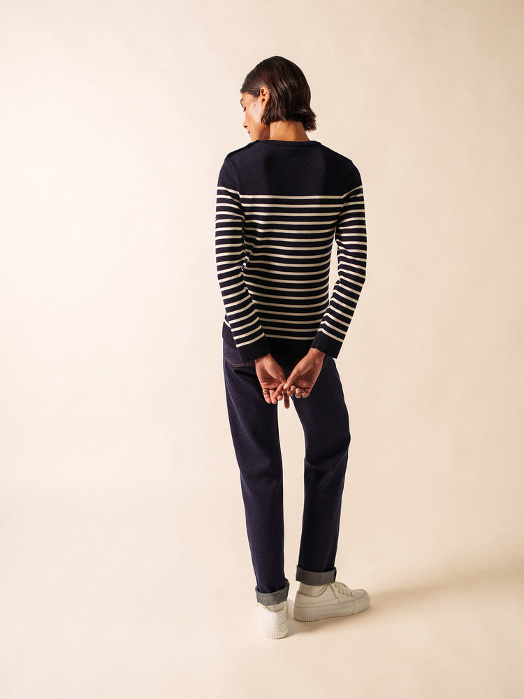 Pull marin Marée