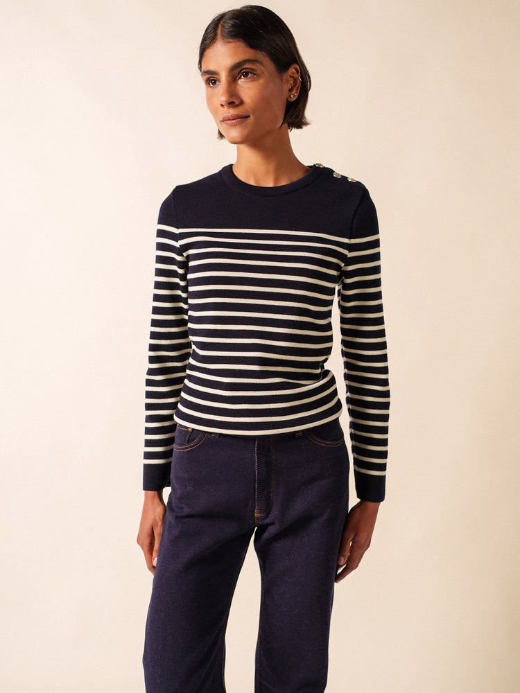 Pull marin Marée