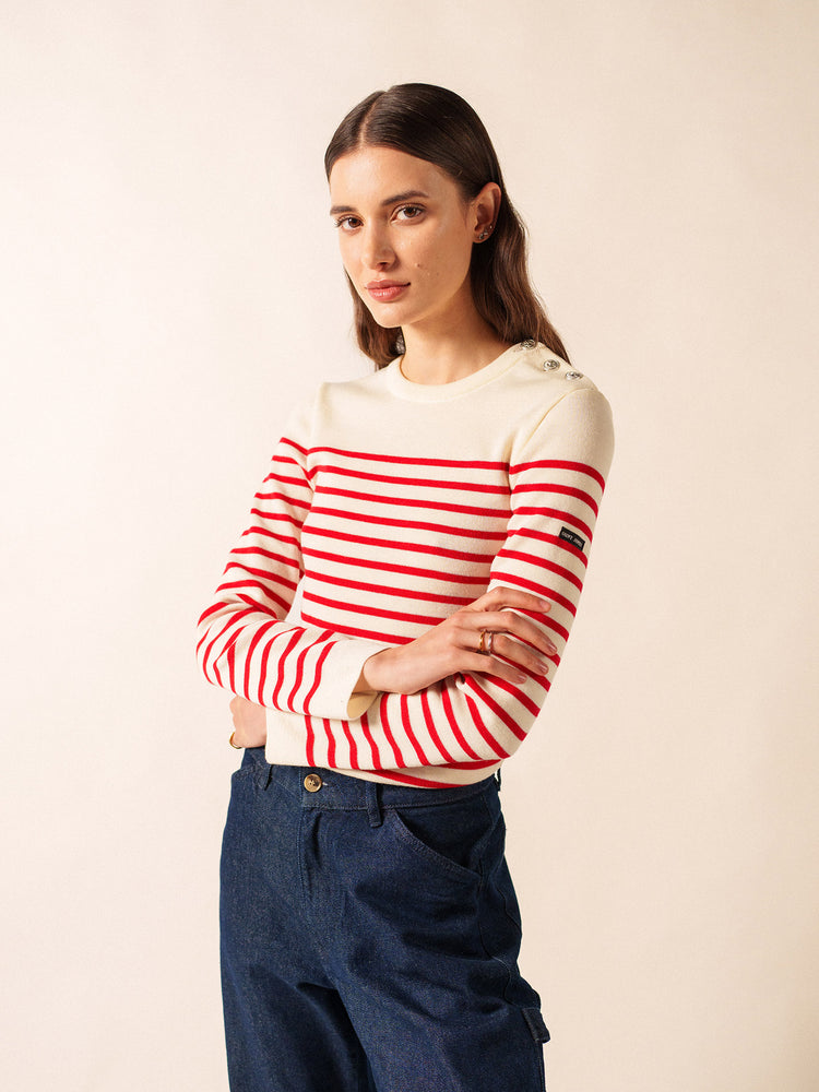 Pull marin Marée