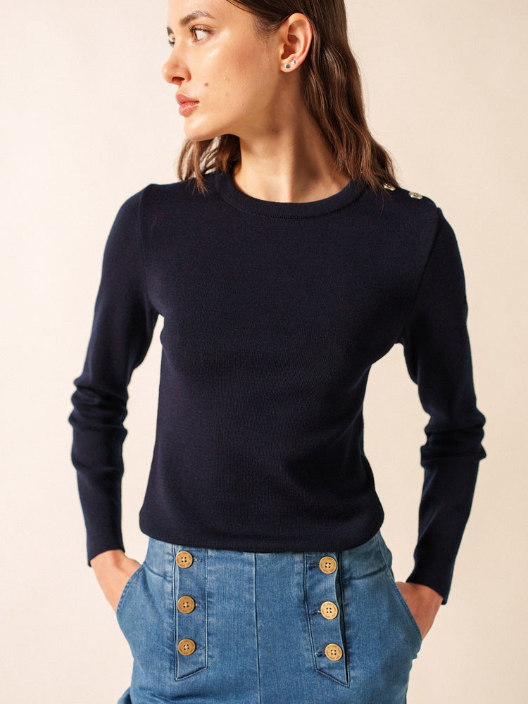 Pull marin Marée